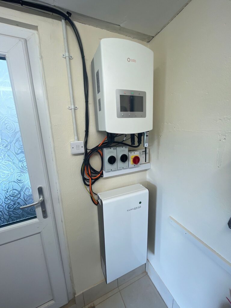 Puredrive Battery Installation
