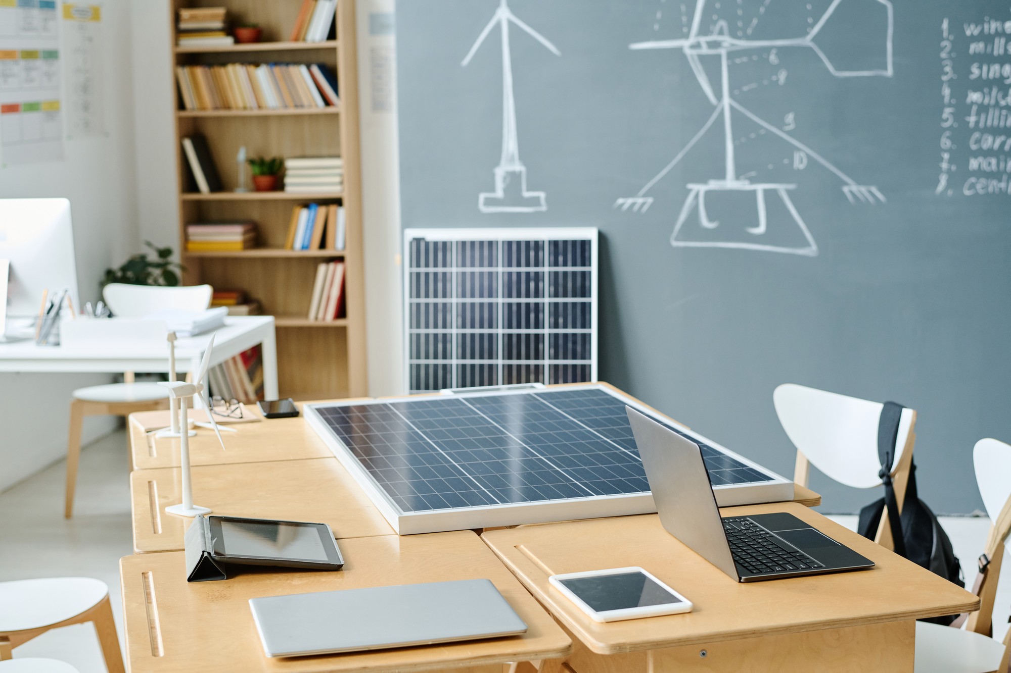 Solar panel initiative aimed at reducing energy expenses for educational institutions