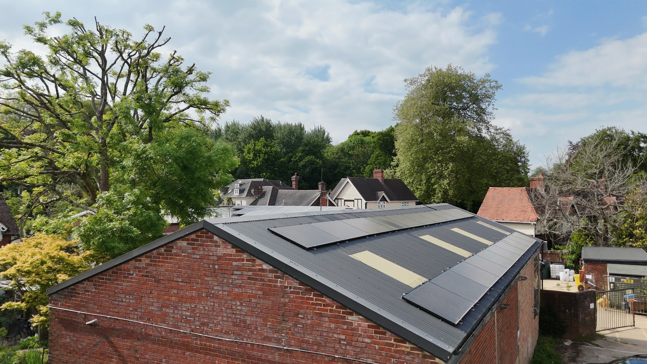 residential solar installation dorset