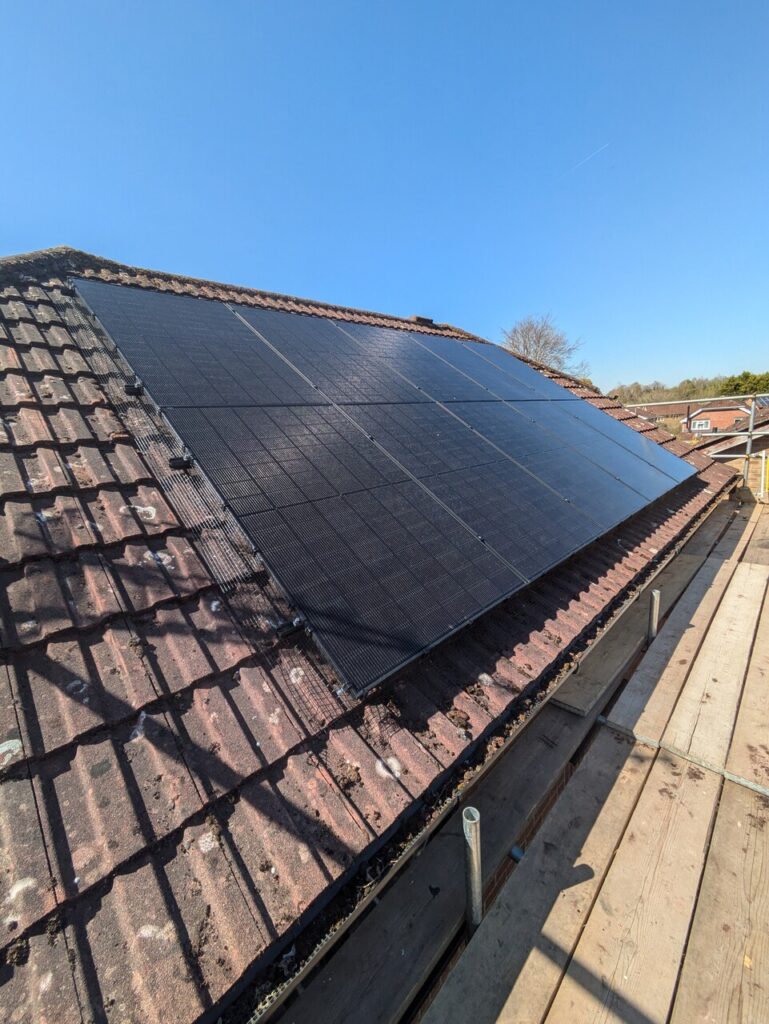 Solar panels save money