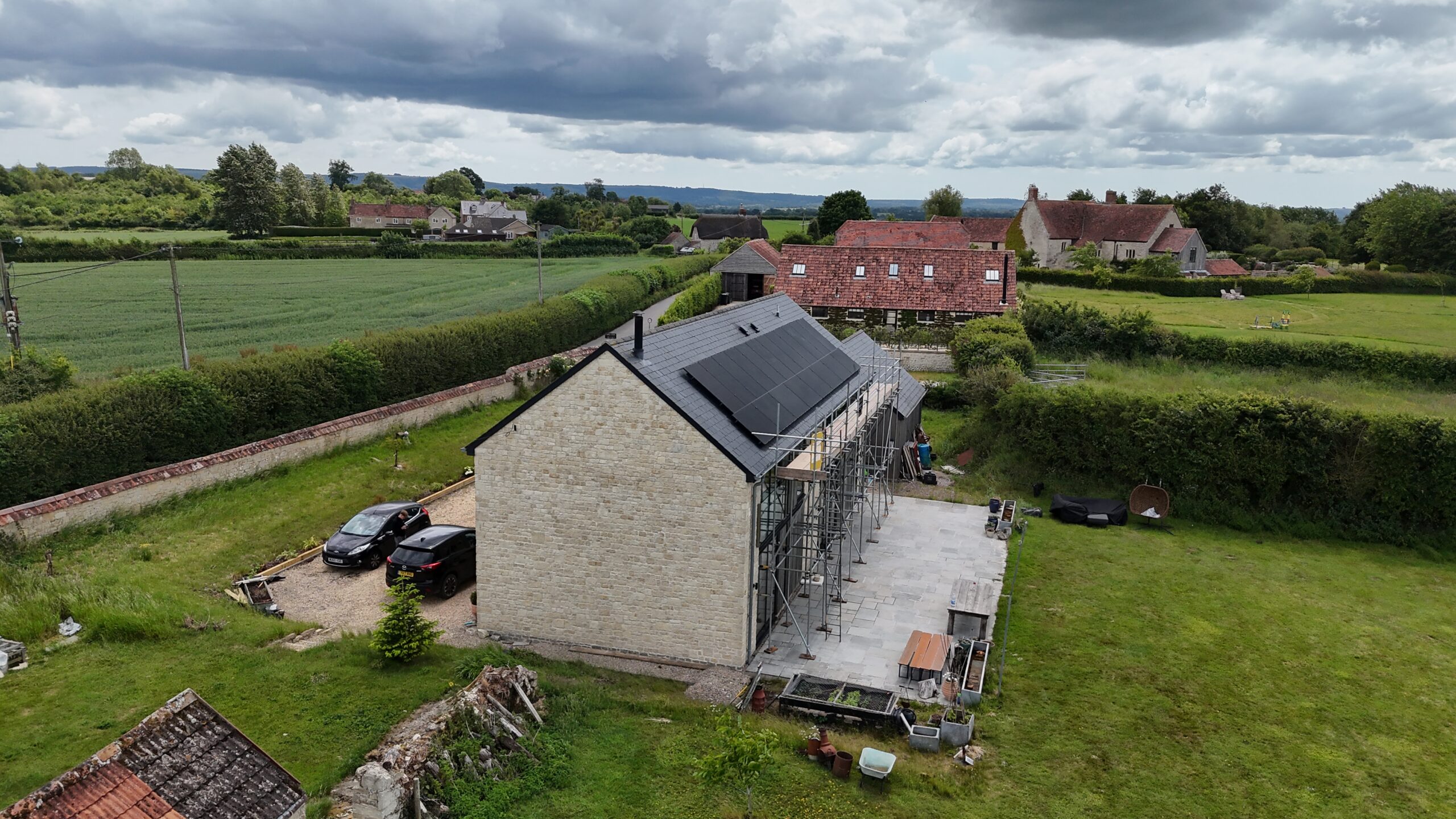 solar panel installation