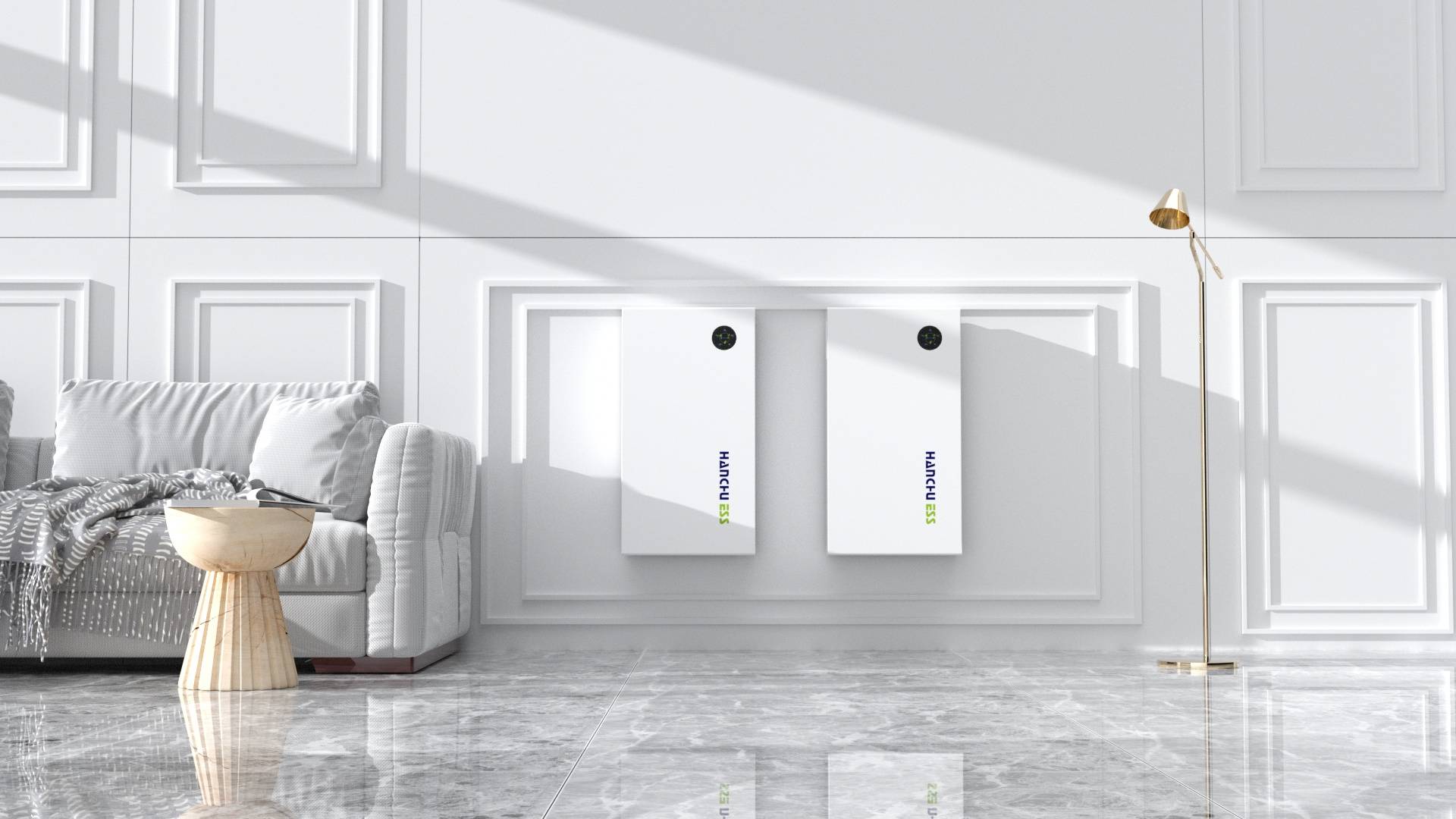 Solar inverter system converting energy for home use